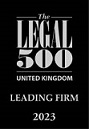 Legal 500 - UK Leading Firm 2023